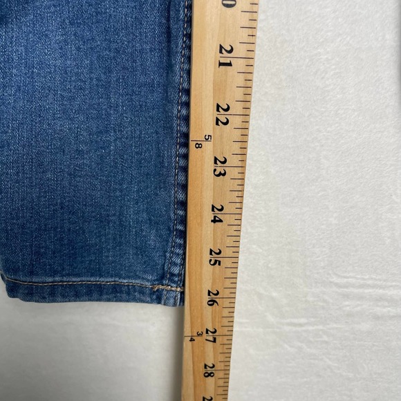 Calvin Klein Jeans Repreve Strait Leg Mid Rise Stretch Medium Wash SZ 10 30Waist - Picture 12 of 13